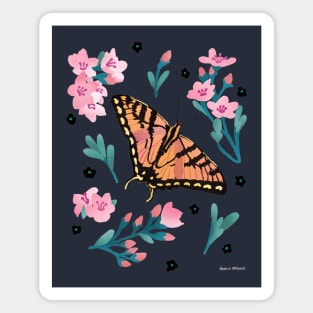 Western Swallowtail Tiger Butterfly Magnet